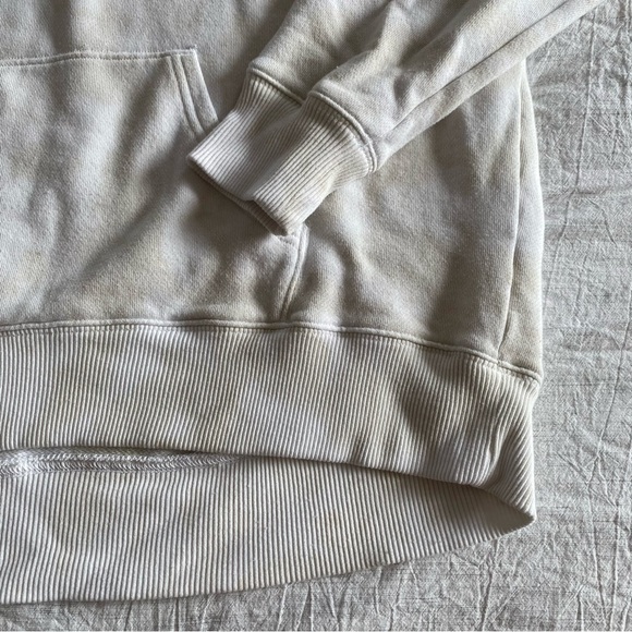 Aerie Weekend Oversized Hoodie Sweatshirt Cream Tie Dye Paradise Bound - Picture 5 of 7